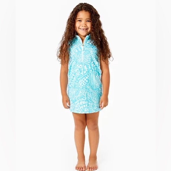 Lilly Pulitzer Girls Mini Sleeveless Skipper M - Picture 1 of 5